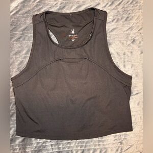 Spyder Black Racerback Tank